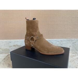 Wyatt Harness Boots in Light Brown